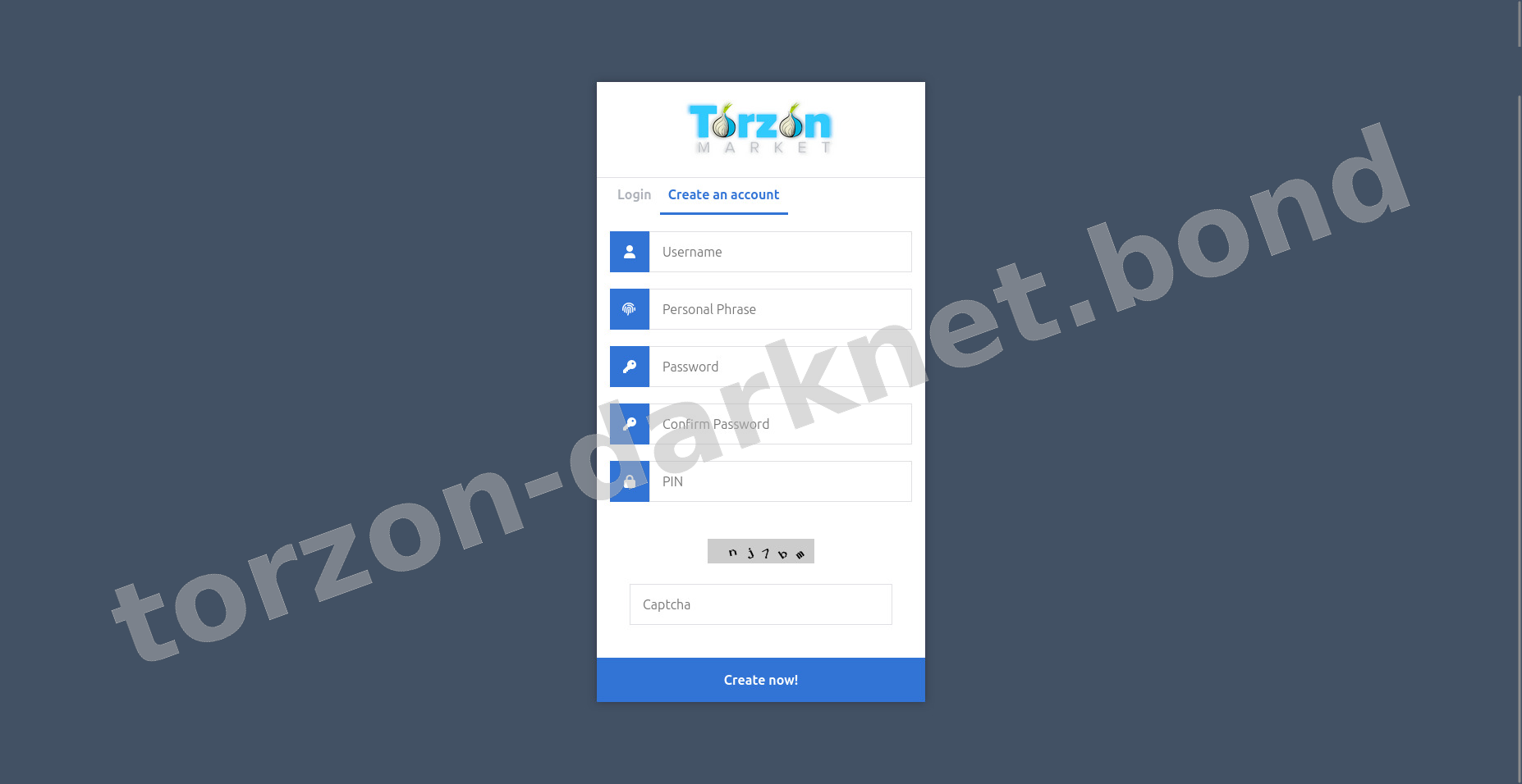 Account Registration Page Analysis